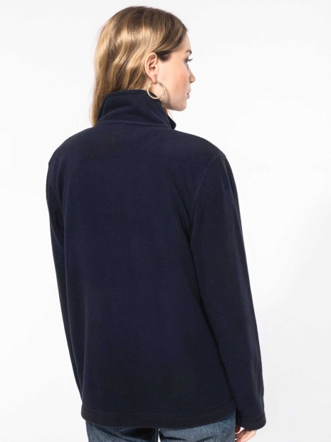 Laines polaires à personnaliser KARIBAN Veste micropolaire zippée unisexe 