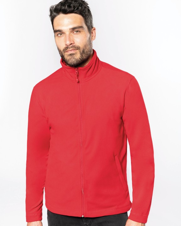 Laine polaire personnalisable KARIBAN Veste micropolaire zippée unisexe