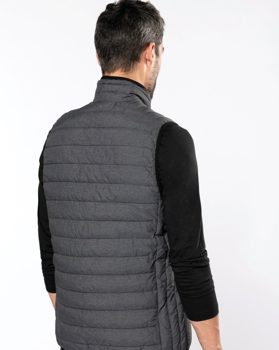 KARIBAN Leichte Herren-Steppweste Jacke personalisierbar