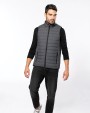 KARIBAN Leichte Herren-Steppweste Jacke personalisierbar