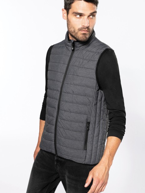 Vestes à personnaliser KARIBAN Doudoune légère sans manches homme 
