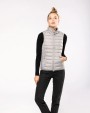 KARIBAN Leichte Damen-Steppweste Jacke personalisierbar
