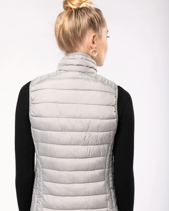 KARIBAN Leichte Damen-Steppweste Jacke personalisierbar