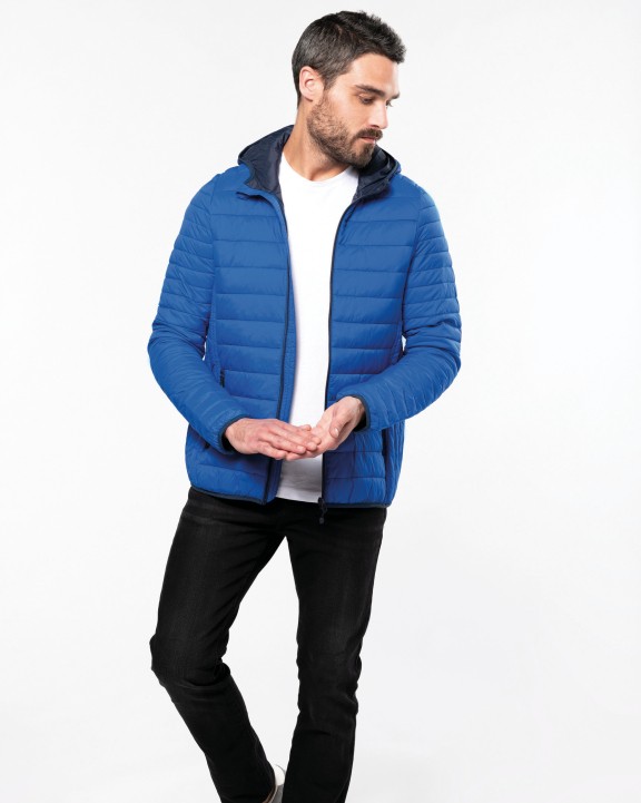 Veste personnalisable KARIBAN Doudoune légère capuche homme
