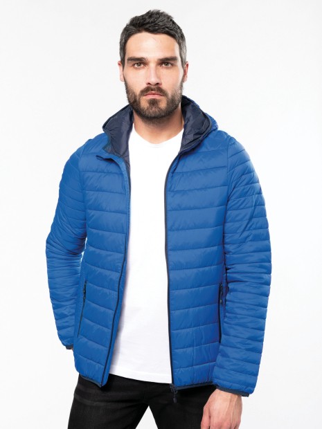 Vestes à personnaliser KARIBAN Doudoune légère capuche homme 