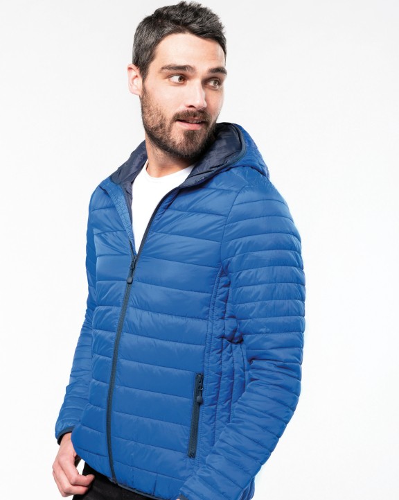 Veste personnalisable KARIBAN Doudoune légère capuche homme
