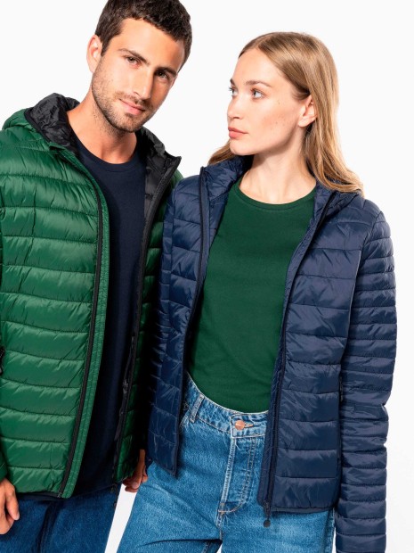 Vestes à personnaliser KARIBAN Doudoune légère capuche homme 