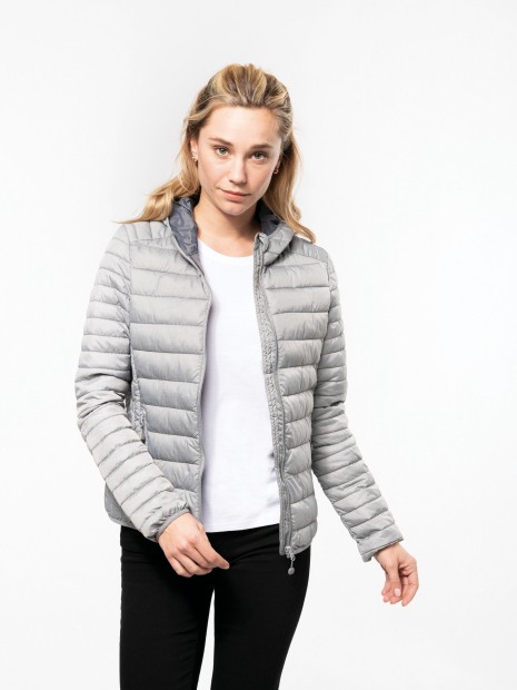 Vestes à personnaliser KARIBAN Doudoune légère capuche femme 
