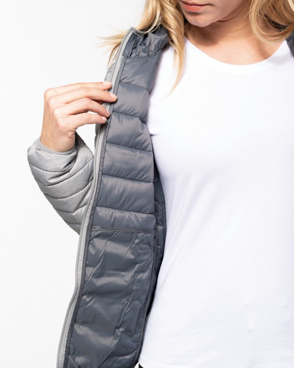 Veste personnalisable KARIBAN Doudoune légère capuche femme