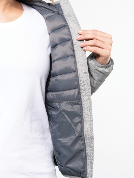 Vestes à personnaliser KARIBAN Doudoune légère capuche femme 