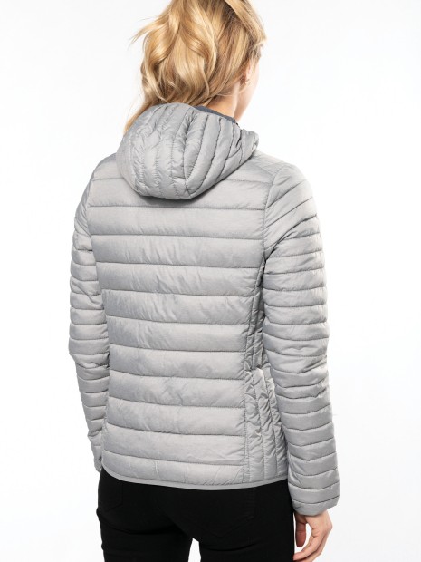 Vestes à personnaliser KARIBAN Doudoune légère capuche femme 
