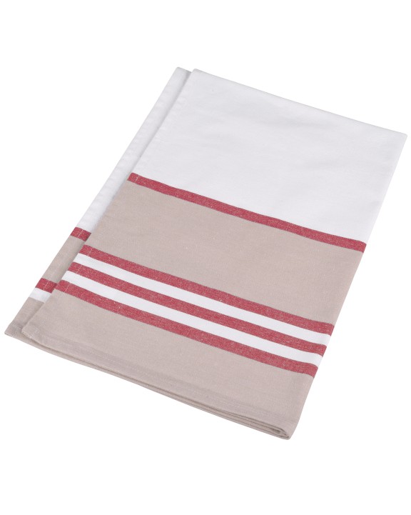 Accessoire personnalisable KARIBAN Essuie-vaisselle à rayures
