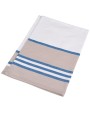 Accessoire KARIBAN Gestreepte theedoek voor bedrukking &amp; borduring