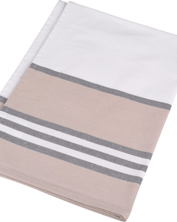 Accessoire personnalisable KARIBAN Essuie-vaisselle à rayures
