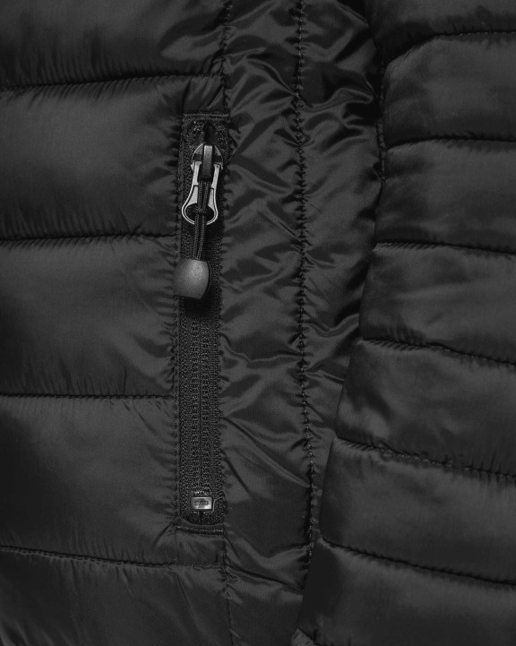 KARIBAN Leichte Steppjacke mit Kapuze Jacke personalisierbar