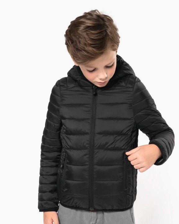 Veste personnalisable KARIBAN Doudoune légère capuche enfant