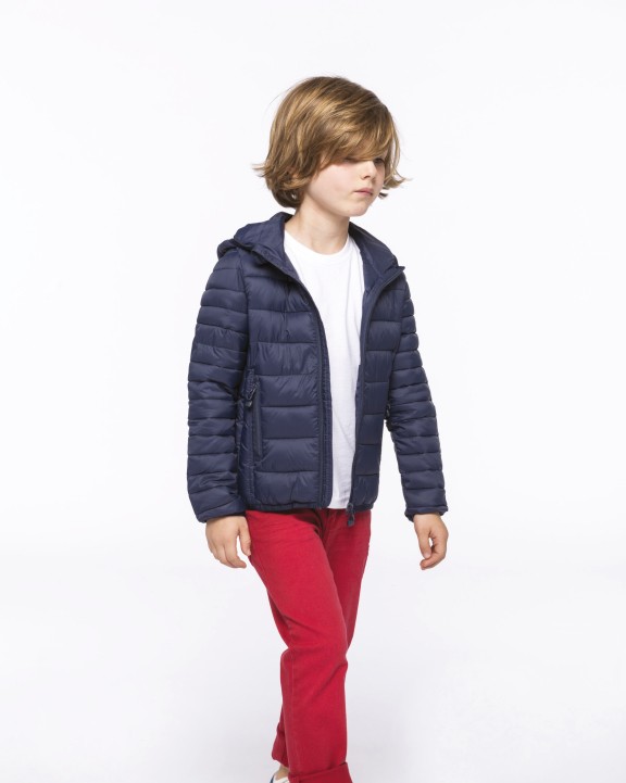 Veste personnalisable KARIBAN Doudoune légère capuche enfant