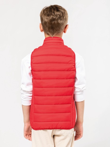Vestes à personnaliser KARIBAN Doudoune légère sans manches enfant 