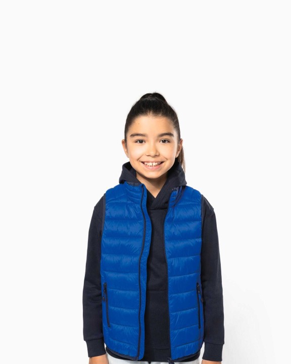 KARIBAN Leichte Steppweste Jacke personalisierbar
