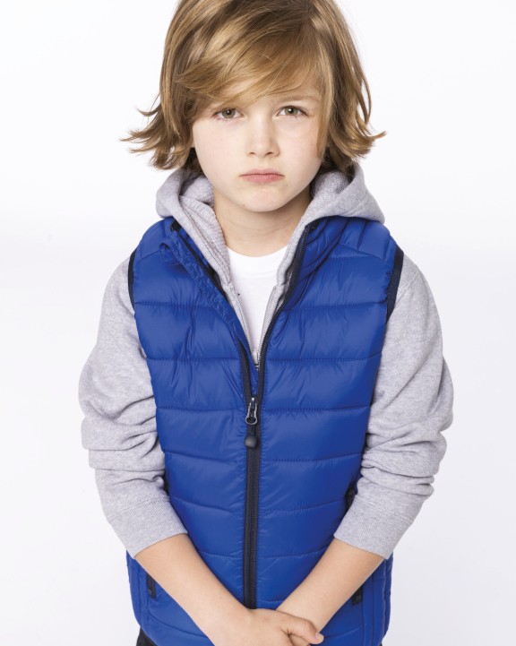 Veste personnalisable KARIBAN Doudoune légère sans manches enfant