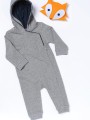 Articles bébés à personnaliser KARIBAN Grenouillère bébé avec capuche 