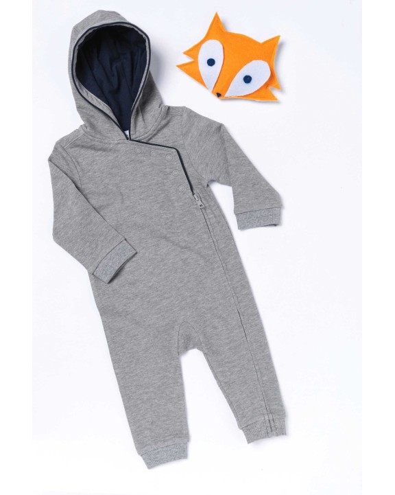 Article bébé personnalisable KARIBAN Grenouillère bébé avec capuche