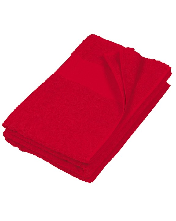 Produit éponge personnalisable KARIBAN Serviette de bain 70 x 140 cm