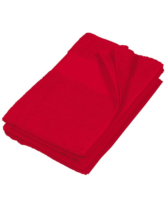 Produit éponge personnalisable KARIBAN Serviette de bain 70 x 140 cm