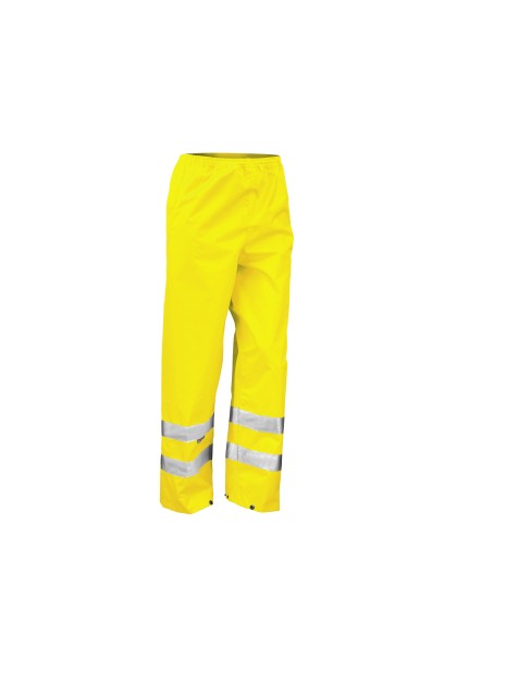 RESULT Pantalon High Viz fluo yellow personnalisable