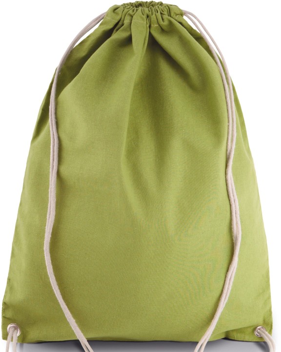 Sac & bagagerie personnalisable KIMOOD Sac à dos en coton avec cordelettes
