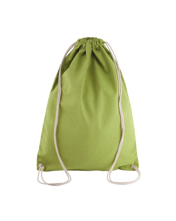 Sac & bagagerie personnalisable KIMOOD Sac à dos en coton avec cordelettes