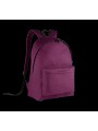 KIMOOD Sac à dos classique - Version junior bordeaux/noir personnalisable