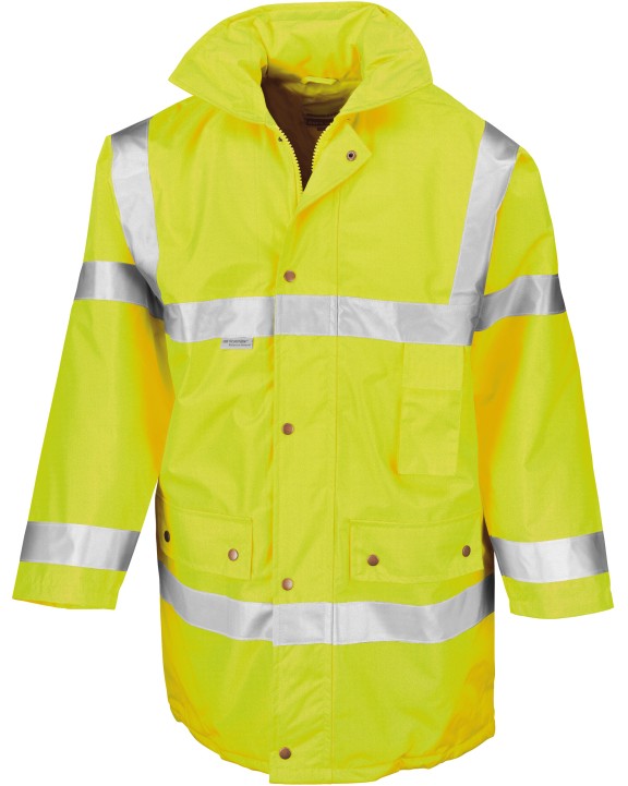 RESULT High-Viz Safety Jacket Jacke personalisierbar