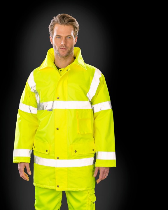 RESULT High-Viz Safety Jacket Jacke personalisierbar