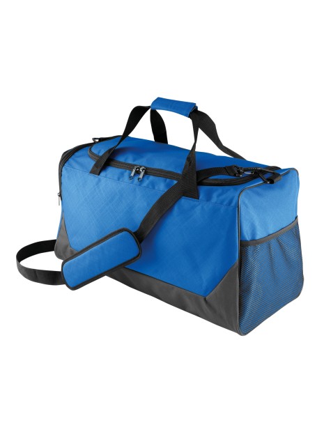 KIMOOD Sac de sport dark grey / royal blue personnalisable