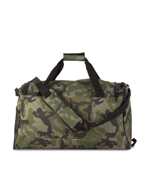 KIMOOD Sac de sport olive camouflage personnalisable