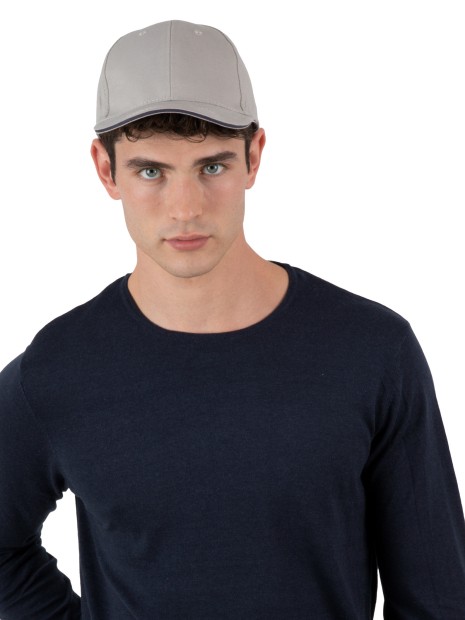 Casquettes à personnaliser K-UP Casquette avec sandwich contrasté - 6 panneaux 