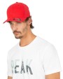 K-UP 6-Panel Flexfit  Schirmmütze - Gebürstete Baumwolle Kappe personalisierbar