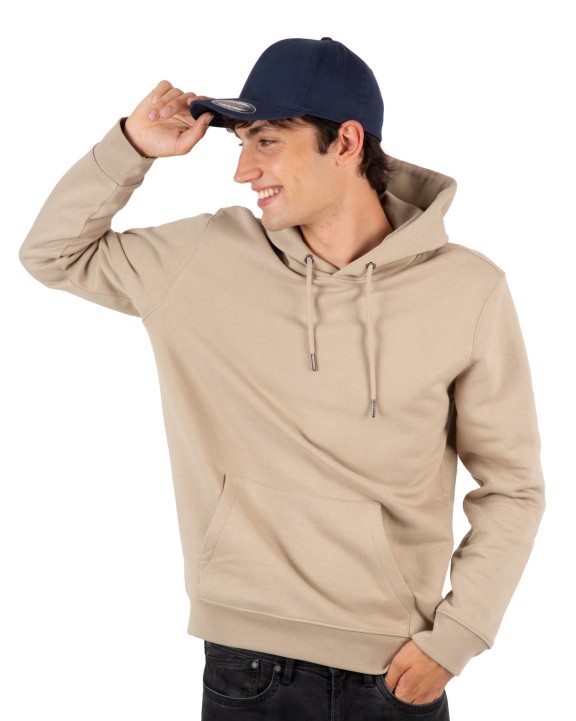 K-UP 6-Panel Flexfit  Schirmmütze - Gebürstete Baumwolle Kappe personalisierbar