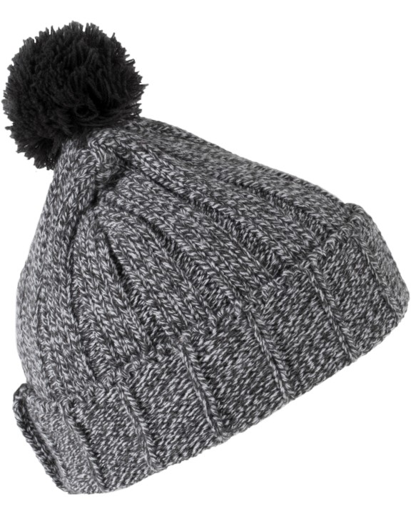 Bonnets personnalisable K-UP Bonnet à pompon avec revers