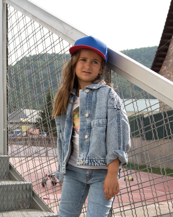 Casquette personnalisable K-UP Casquette enfant snapback - 5 panneaux