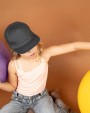 K-UP 5-Panel Kinder-Snapbackkappe Kappe personalisierbar