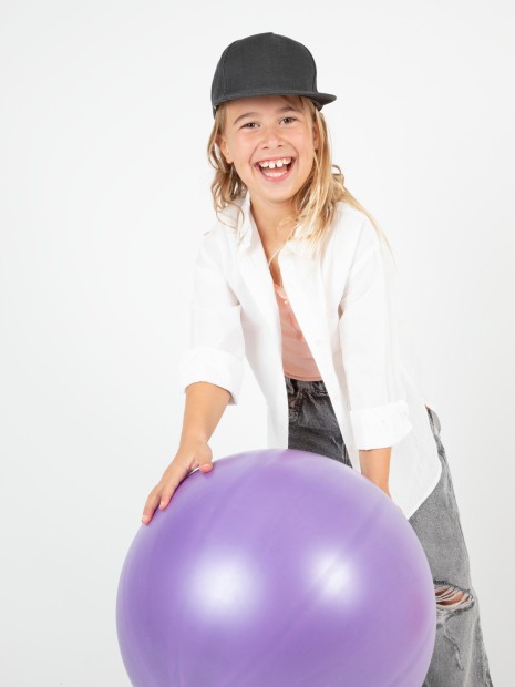 Casquettes à personnaliser K-UP Casquette enfant snapback - 5 panneaux 
