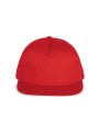 K-UP Casquette enfant snapback - 5 panneaux rouge personnalisable