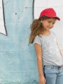 Casquettes à personnaliser K-UP Casquette enfant avec sandwich contrasté - 5 panneaux 