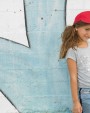 Petje K-UP Kinderpet Met 5 Panelen En Contrasterende Bies voor bedrukking &amp; borduring