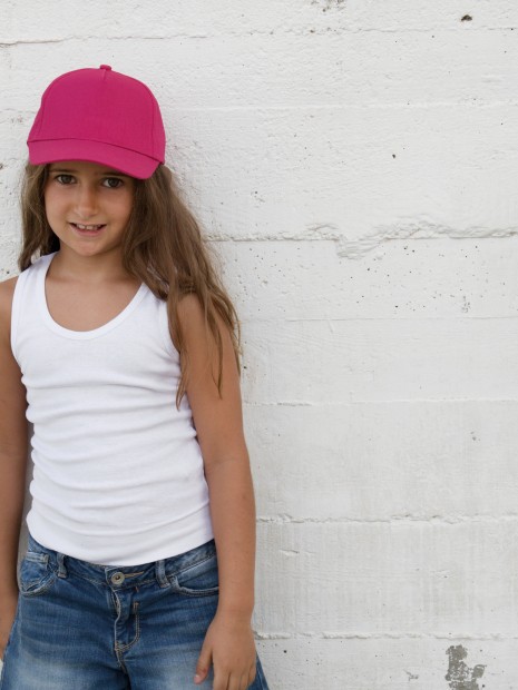 Casquettes à personnaliser K-UP Casquette enfant en coton - 5 panneaux 