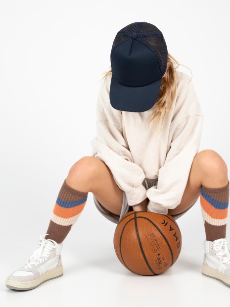 Casquettes à personnaliser K-UP Casquette trucker enfant - 5 panneaux 