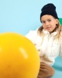 K-UP Kinder Strickmütze Mütze, Schal & Handschuh personalisierbar