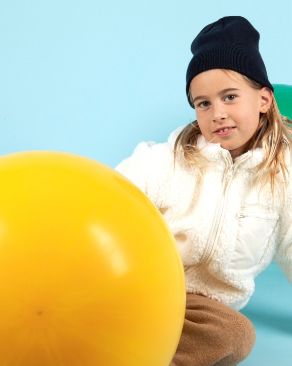K-UP Kinder Strickmütze Mütze, Schal & Handschuh personalisierbar